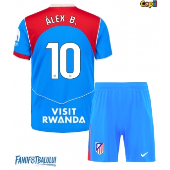 Atletico Madrid Alex Baena #10 Echipament de Fotbal Replică 2025-26 Copii Treilea (+ Șorturi)
